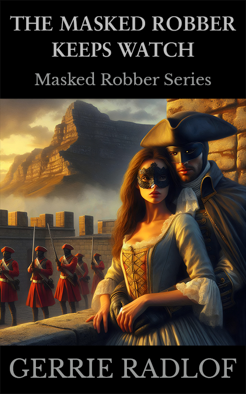 THE MASKED ROBBER KEEPS WATCH